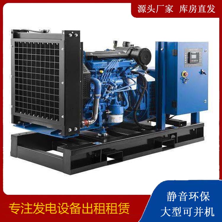 昌乐出租发电机 潍柴发电机一定要预防通风管道的堵塞和灰尘