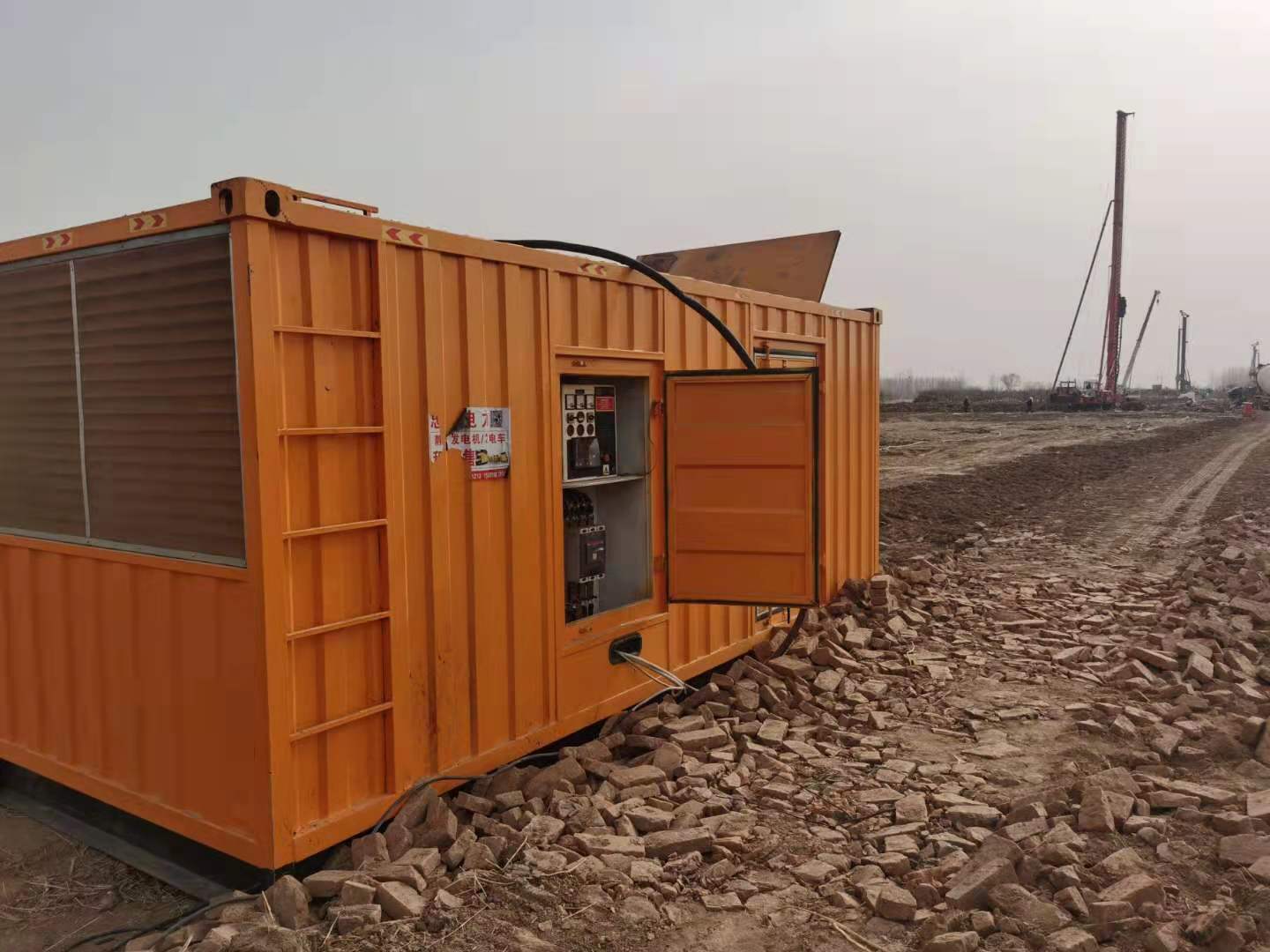 昌乐发电车租赁-柴油发电机组的安装须知