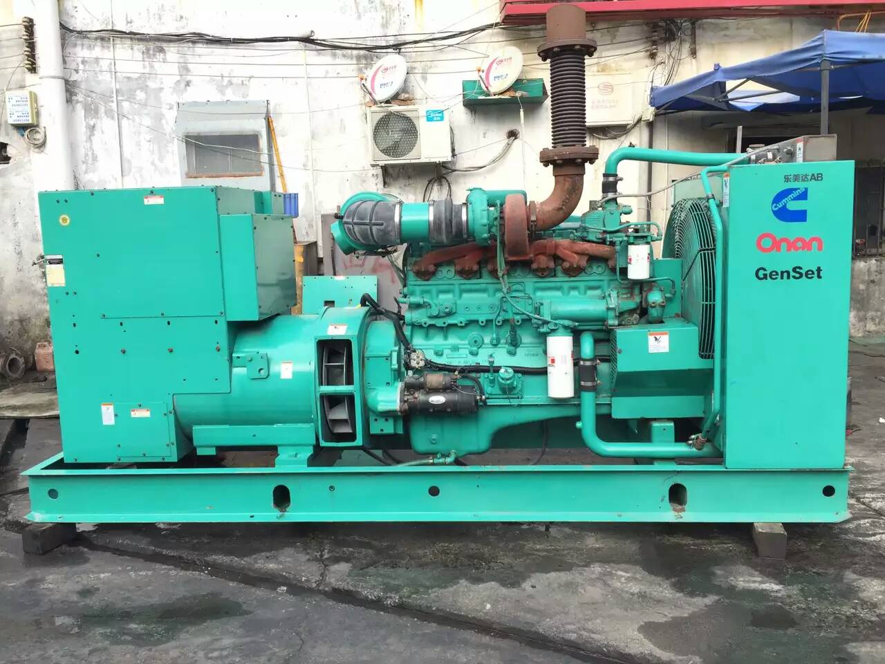 昌乐租赁发电机-柴油发电机不正常冒烟的原因